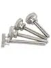 M2 M2.5 M3--M10 acero inoxidable 304 cabeza alta moleteado tornillo de mano GB834 tirachinas apriete manual tornillo de mano