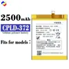 Adequado para Bateria de Celular Coolpad Cpld-372, Bateria Nova de Longa Duração 2500mAh, Exportação Atacadista de Fábrica
