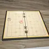 Conjunto de Xadrez Chinês de Melamina com Tabuleiro, Conjunto de Xadrez Dobrável Portátil para Crianças e Estudantes, Papelaria para Atacado