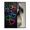 Adecuado para funda de teléfono S25ULTRA TPU suave A54 A17 corazón romántico S26PLUS línea A90 cubierta protectora A07