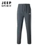 Pantalones Deportivos para Correr para Hombre JEEP SPIRIT Nylon Spandex Elástico Casual Largos Cintura Elástica Pierna Recta