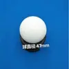 Bola sólida de nylon coloreada bola redonda de plástico PA6 bola universal bola de sellado alta densidad perforada resistente al desgaste bola lubricante