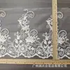 29cm Cor de Damasco Bordado em Renda de Rede Solúvel em Água Renda Estilo Europeu Vintage Vestido de Casamento Decoração Hanfu Renda Lolita
