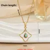Joyería Transfronteriza al por Mayor Collar de Acero de Titanio para Mujer, No se Desvanece, Versátil, Lujo Ligero, Exquisito, Gama Alta, Temperamento, Cadena de Clavícula de Moda