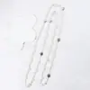 Corrente de suéter longa NK-288 com perfil de pedra 160cm pode ser empilhada para usar multicamadas feminina outono e inverno novo atacado de fábrica