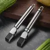 Picador de Cebolleta, Rebanador de Cebolleta Verde, Cuchillo para Cortar Calamar en Flor, Herramienta Ralladora y Fabricador de Tiras de Jengibre y Cebolleta - Set de Gadgets de Cocina Multiusos