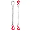 Cuerda de Nylon con Ganchos Simples y Dobles para Levantar, Ganchos de Levantar Engrosados, Ganchos de Levantar, Eslingas de Grúa, 2 Toneladas, 3 Toneladas