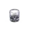 Manicure Nova Transfronteiriça Pó Moonlight Frasco Lótus Design de Pote à Prova de Vazamento Rosa Roxo Espelhado Aurora Pérola Pó Moonlight