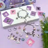 Pulsera DIY Infantil Set de Dibujos Animados Kuromi para Niñas Sanrio con Cuentas Regalo Accesorios de Joyería Materiales