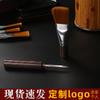 Pequeño doble eléctrico Cuchillo de té de cepillo de madera sándalo cabeza plana cepillo para bandeja de té aguja de té doble propósito Accesorios para ceremonia del té Shen Qing Venta al por mayor