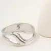 Pulsera Minimalista a Cuadros, Pulsera Transfronteriza Europea y Americana de Aleación Nueva, Moda de Nicho, Sensación de Alta Gama, Accesorio para la Mano, Accesorio para el Cabello