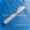 F-010Cd Faca de Cerâmica para Espalhar Creme Assado, Faca de Queijo, Louça para Queijo, Faca e Garfo Ocidentais