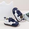 Sapatos de Passos para Bebê Primavera e Outono Novos Sapatos de Bebê Sapatos Tesouro Masculinos e Femininos Sapatos com Sola de Borracha Macia Respirável Antiderrapante BNB4218