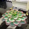 Tapete de Chão Absorbente de Terra de Diatomáceas Tridimensional 3D, Resistente a Manchas, Secagem Rápida, Fácil de Manter, Design de Plantas e Flores, Tapete de Banheiro, Transfronteiriço