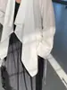 Gabardina Delgada Estilo Francés Elegante con Cuello Grande Jiangzuo para Mujer, Otoño 2026, Top Suelto de Longitud Media con Caída 1987