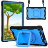 Para Lenovo Tab M10 Plus 3ª cor silicone pulseira suporte cinta anti-queda acampamento capa protetora