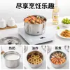 Contenedor de Condimentos de Acero Inoxidable Comercial, Caja de Condimentos Gruesa No Magnética, Olla para Guisar, Recipiente para Manteca, Caja de Almacenamiento de Condimentos para Cocina, Frasco de Condimentos