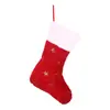 Colgantes de decoración navideña transfronterizos, bolsas de dulces para niños, calcetines de Navidad, bolsas de regalo, decoraciones para el ambiente del árbol de Navidad