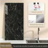 Painéis de Parede Adesivos 10 Peças 23,6x11,8 pol (Cobertura de 1,8 m²) Revestimento Leve com Aparência de Mármore (não é Mármore Real) Ideal para Cozinhas Banheiros Salas de Estar Quartos