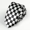 [Puntos estampados] Corbata de hombre estilo coreano británico 5 cm estrecha moda punto pequeño cuadros pequeños formal de negocios