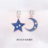 Pendientes Xingyue aretes de plata de ley para mujer aretes asimétricos 2020 nuevos aretes de moda joyería de esmalte epoxi creativa