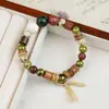 Pulseira de Cerâmica Jingdezhen Pequeno Golfinho Fresco Pulseira para Namorada Joias Estudante Contas Barraca Suprimento Ao Vivo Atacado