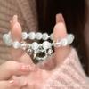 Nuevo Juego de Seis Piezas de Pulseras con Borlas y Campanas de Estilo Chino Versátil Simple de Alto Valor Pulsera para Mejores Amigas Hermanas Elemento Han