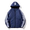 Chaqueta Deportiva Cortavientos Casual con Capucha para Primavera y Otoño Impermeable A Prueba de Viento con Cremallera Chaqueta Cárdigan Talla Grande Tendencia Deportiva