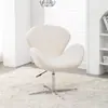 Cadeira de Maquiagem para Quarto, Cadeira Giratória, Cadeira de Computador para Influenciador do Tiktok, Cadeira Cisne Estilo Vintage, Cadeira de Vestir para Casa