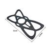 Suporte de celular rede anti-queda suporte de queixo de capacete rede de proteção ao ar livre bicicleta cinta de peito de silicone proteção para cabeça