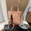 Bolso de Mano de Alta Gama para Mujer 2025 Nuevo Bolso de Hombro a la Moda para Viajeros Bolso Cruzado Tipo Cubo