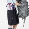 Shorts de Secagem Rápida com Estampa de Bolhas Roxas para Homens e Mulheres, Calças Esportivas Casuais de Comprimento Médio para Caminhada ao Ar Livre e Praia