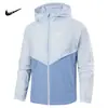 Chaqueta Deportiva Casual de Seda Helada de Secado Rápido para Hombre, Ropa Fina Transpirable con Capucha para Protección Solar para Hombres y Mujeres