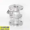 Aço Inoxidável 304 Flange de Válvula Válvula de Esfera Pneumática a Gás Q41F-16P Válvula de Esfera com Flange Manual Válvula de Flange