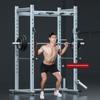 Estrutura de agachamento multifuncional estrutura de pórtico equipamento de fitness equipamento de fitness rack de barra rack de supino treinador abrangente