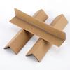 Se puede solicitar en stock de fábrica un protector de esquinas de papel en forma de L, protector de bordes para embalaje de muebles logísticos engrosados, protector de esquinas de papel anticolisión.