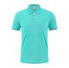 Camisa Polo de Manga Corta de Seda de Hielo con Logo Impreso, Ropa de Trabajo Corporativa, Camiseta Publicitaria para Actividad Grupal, Camiseta con Cuello, Compra Grupal Corporativa