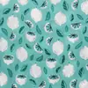 Estampado Reactivo de Fruta de Limón Algodón Popelina Artesanal Completa Tela Tejida Camisa Vestido Ropa Lisa