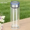 Taza de Té de Regalo con Logo Impreso, Regalo Souvenir, Taza de Agua de Vidrio de Borosilicato Alto Resistente a Altas Temperaturas, Taza Publicitaria, Taza de Vidrio de Doble Pared