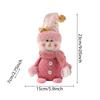 Cross-border novo Natal rosa série alce boneco de neve velho homem janela adereços decoração decoração suprimentos Boneca Boneca