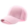Gorra de béisbol coreana retro con alero curvo, morada, para mujer, con placa de sombra ligera de verano, color sólido, combina con todo, para hombre
