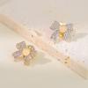 Broche de Lazo con Diamantes para Mujer, Lindo Estilo Japonés, Corsage de Listón Antiluz, Pin Personalizado, Accesorios Fijos para Ropa