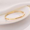 Pulseras de Acero de Titanio Personalizadas de Venta Caliente Transfronterizas Europeas y Americanas, Pulseras de Moda y Sencillas, Pulseras y Joyería de Venta Caliente en Douyin que No Se Desvanecen