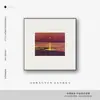 Pintura Decorativa Atmosfera de Paisagem Minimalista Moderna Sala de Estar Ornamentos para Corredor Sala de Estudo Arte de Nicho Arte de Parede Mural de Fundo