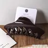 2026 Nuevo Clip de Tiburón Acrílico para Cabello Semirecogido Pinza para el Cabello con Lazo para Mujeres con Elegante Accesorio para el Cabello de Flor con Borla