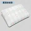 Almohada de siesta de espuma viscoelástica de seda helada de verano, almohada pequeña para que las chicas de oficina duerman boca abajo, almohada de siesta para estudiantes