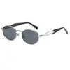 Gafas de Sol Metálicas Europeas y Americanas, Versátiles y de Moda, Gafas de Sol Anti-UV, Gafas de Sol de Protección Solar Modernas y Personalizadas para Mujer