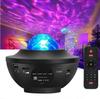 Lámpara Proyector de Cielo Estrellado con Música Bluetooth USB Control Remoto Proyector Láser Atmósfera de Dormitorio Luz Nocturna Espectáculo de Luces