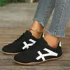 Zapatos deportivos de suela blanda para mujer, zapatillas de entrenamiento alemanas transfronterizas, zapatillas blancas casuales, nuevos estilos, disponibles en tallas grandes, zapatillas retro de primavera/verano al por mayor