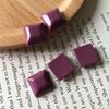 Parche de Resina Geométrico Cuadrado Trapezoidal de Color Media Píldora Accesorios diy Aretes Hechos a Mano Aretes Material de Joyería Lote